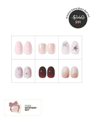 6 Iconic Extra Short Nail Art