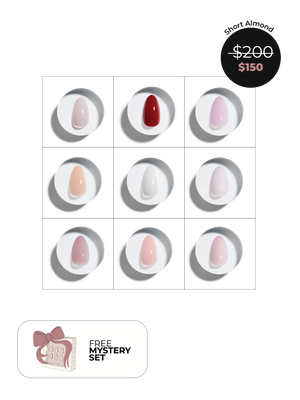 All 9 Shades of Short Almonds