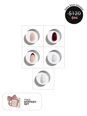 5 New Shades of Extra Short Almonds