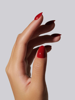 Red Red (Extra Short Almond)